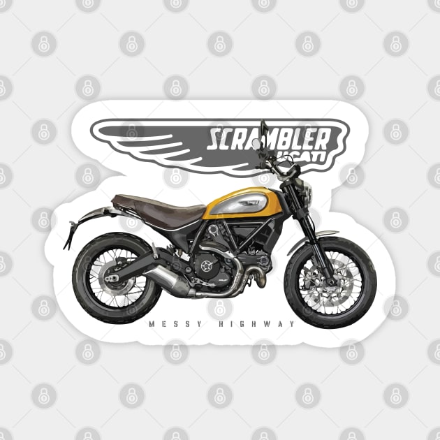 Ducati scrambler sticker shop